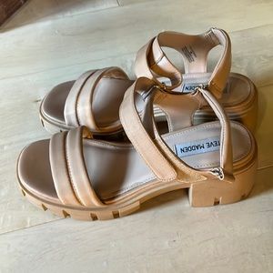 Steve Madden Chunky Sandals, Size 9
